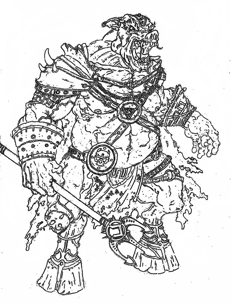 ganondorf coloring pages - photo #14