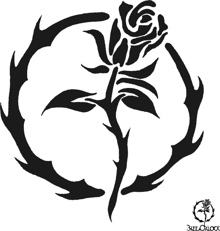 Black Rose Drawing