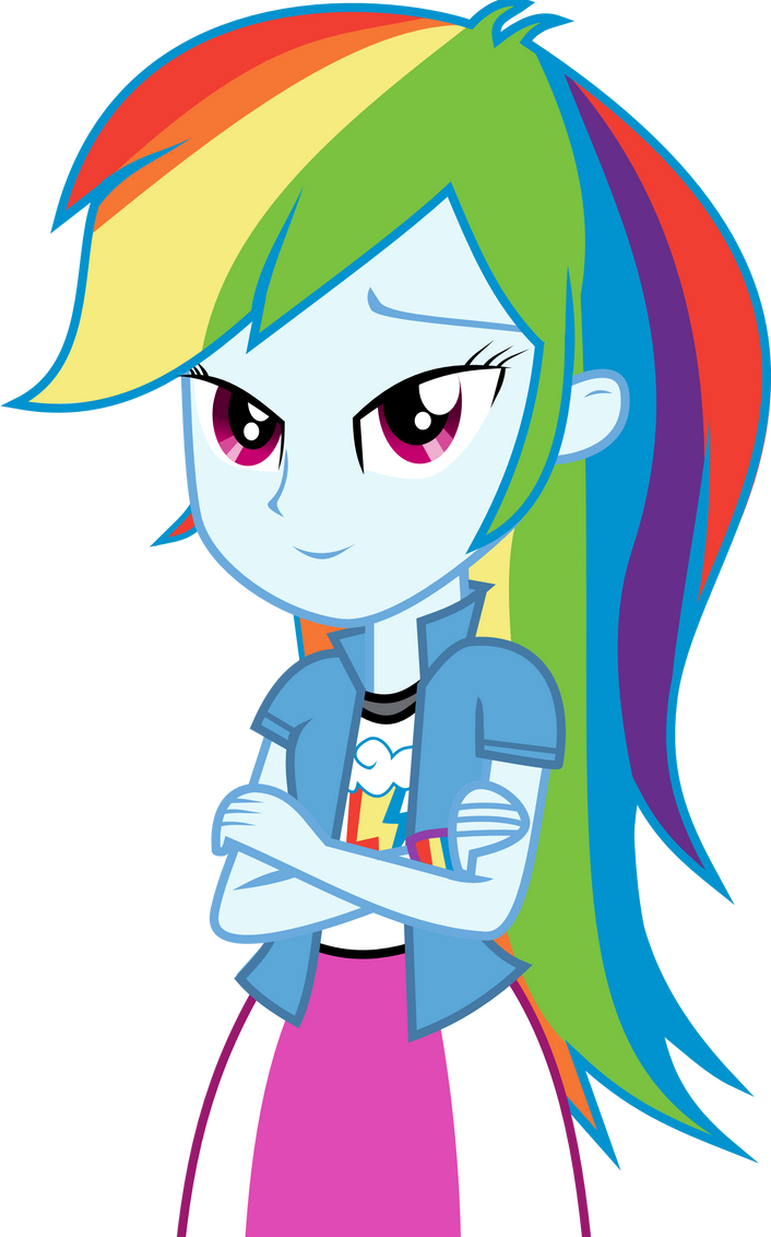 Download Rainbow Dash Equestria Girls Image HQ PNG Image 