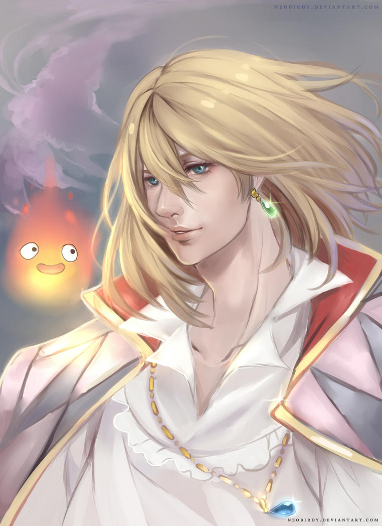 Calcifer and Howl by Ariuemi on DeviantArt