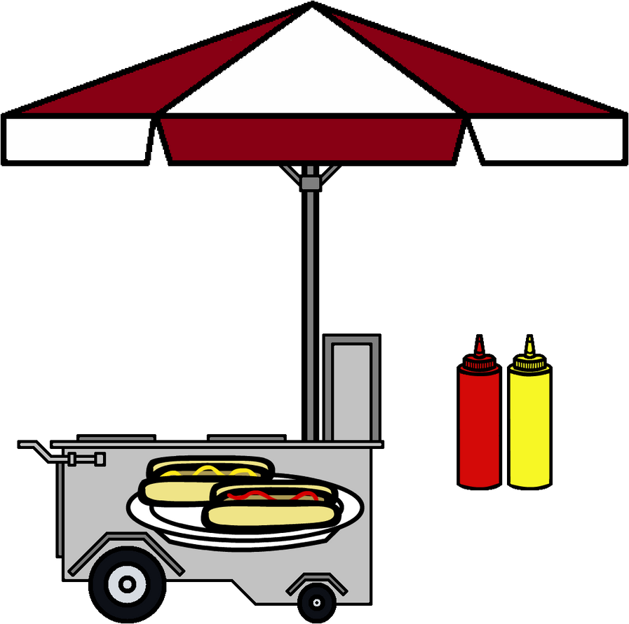 clipart hot dog stand - photo #13