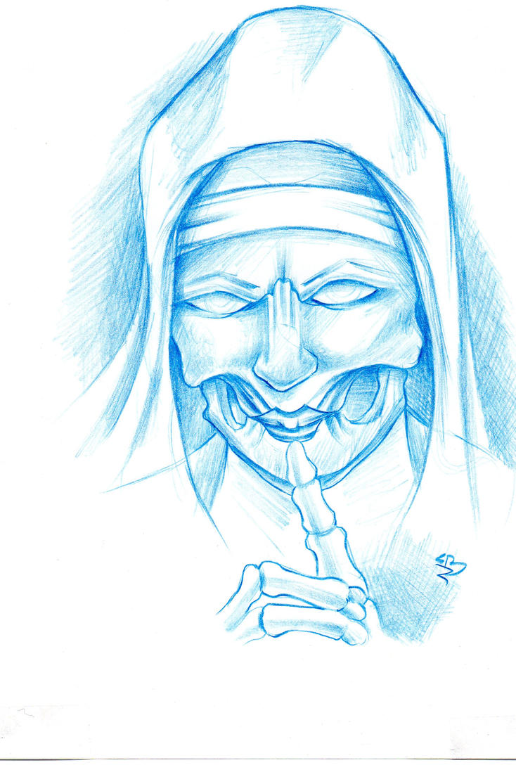 evil nun by allinkdup on DeviantArt