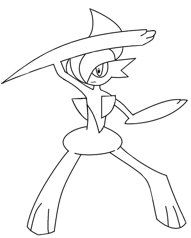 gardevoir and gallade coloring pages - photo #8