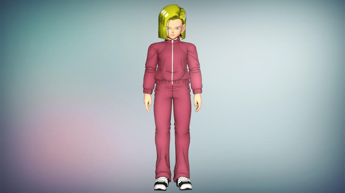 DVXV2 Android 18 DBS Tracksuit by diegoforfun on DeviantArt