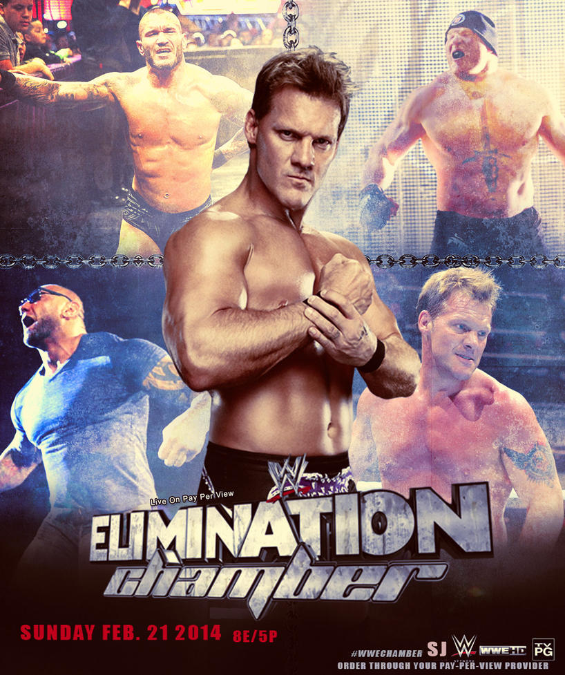 Elimination Chamber 2014 Poster ft. Chris Jericho. by SJericho