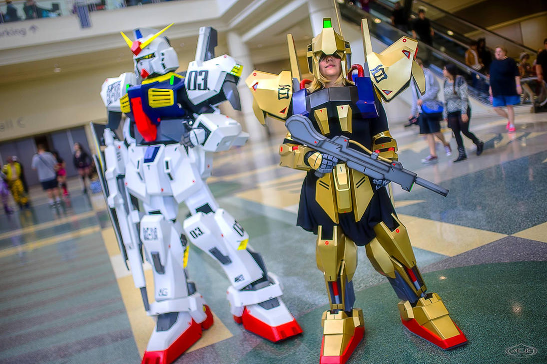  Gundam MK-II and Hyaku-Shiki Cosplay Duo by UbersCosplay