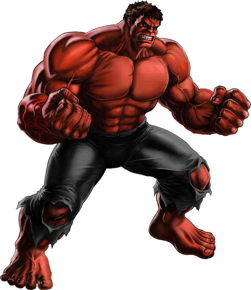 Red Hulk Avengers Allaince by ps2105 on DeviantArt