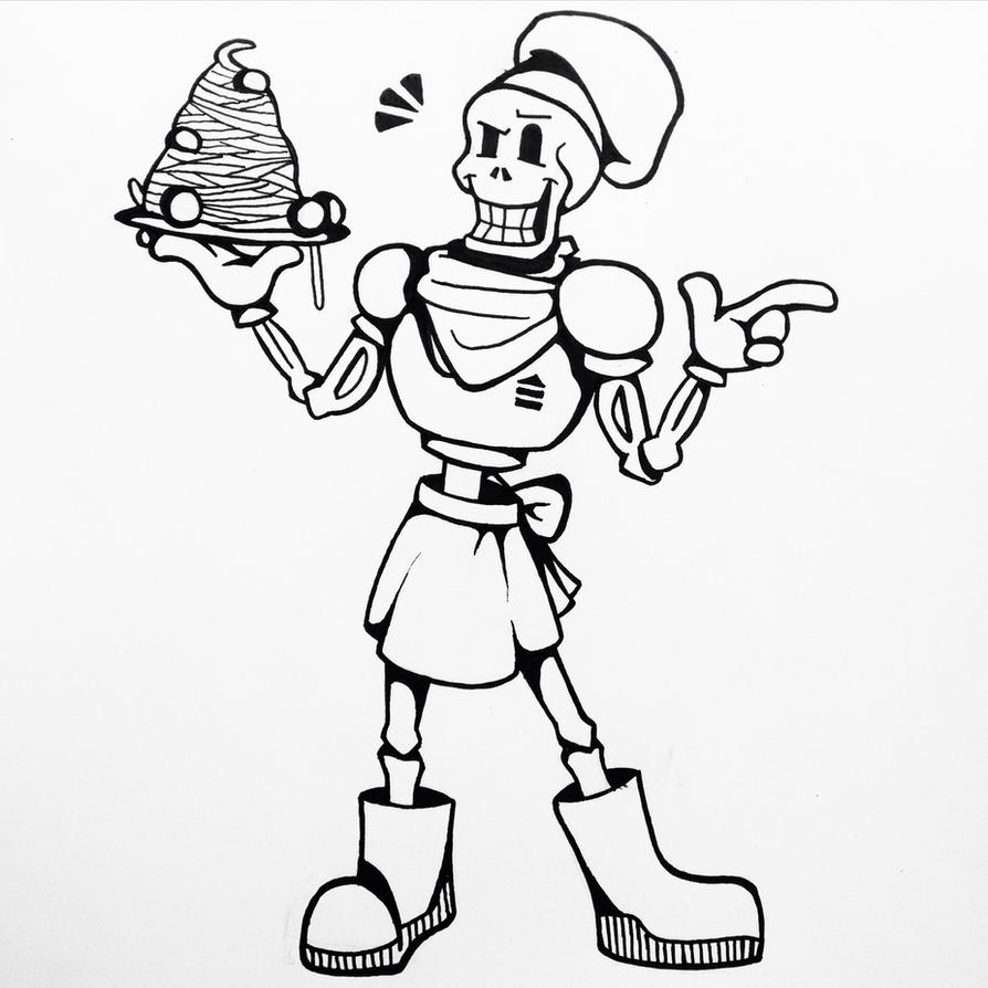 Papyrus- Undertale by loulouloulou5 on DeviantArt